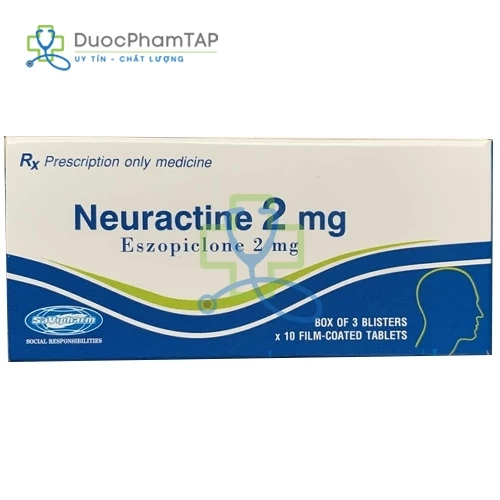 Neuractine 2mg - Eszopiclone Savipharm