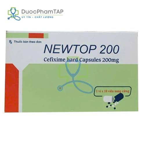 NEWTOP 200 - Cefixime 200mg Maxim Pharmaceuticals