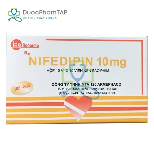 Nifedipin 10mg Armephaco