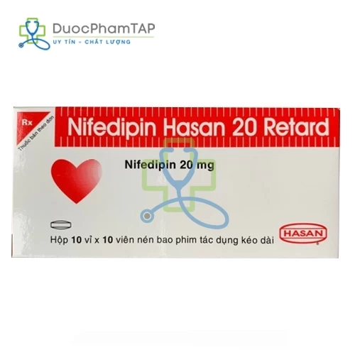 Nifedipin Hasan 20 Retard