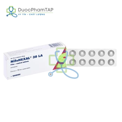 NifeHexal 30 LA - Nifedipin 30mg Lek Pharmaceuticals
