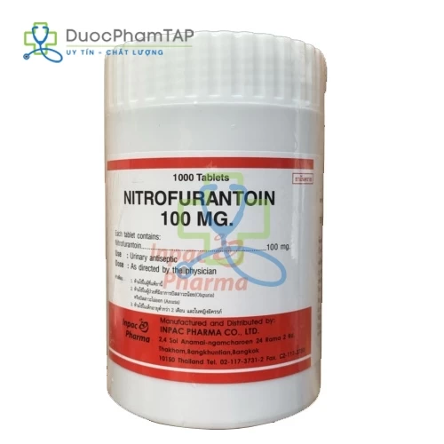 Nitrofurantoin 100mg Inpac
