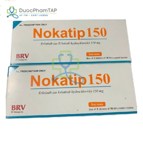 Nokatip 150 - Erlotinib 150mg BV Pharma