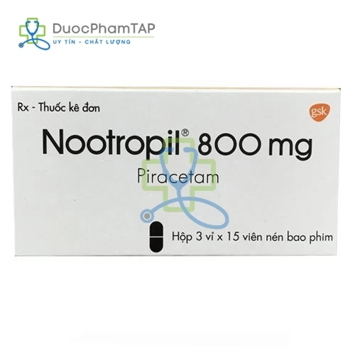 Nootropil 800mg - Piracetam 800mg GSK