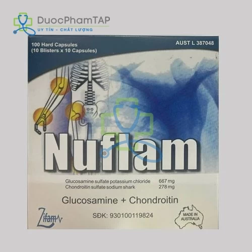 Nuflam - Glucosamin + Chondroitin Zifam Pinnacle