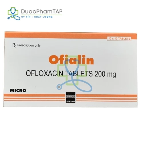 Ofialin 200mg - Ofloxacin Micro Labs