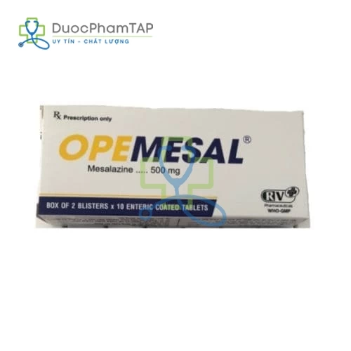 Opemesal - Mesalazine 500mg OPV