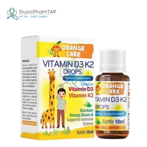 Orange Care Vitamin D3 K2 Drops Oleofarm