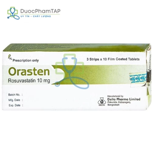 Orasten - Rosuvastatin 10mg Delta Pharma