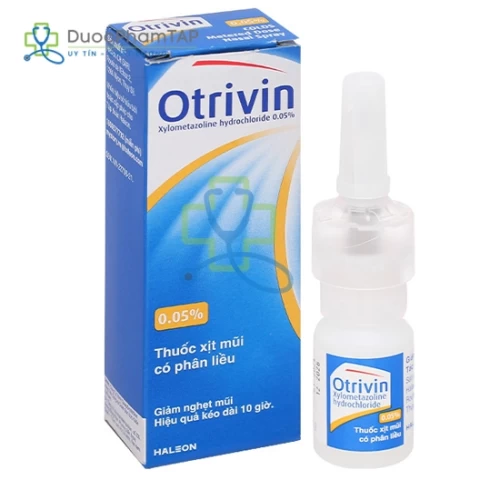 Otrivin 0,05% (xịt) - Xylometazolin Novartis Consumer Health