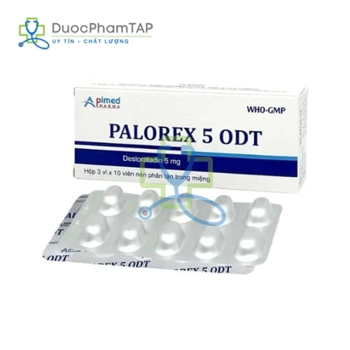 Palorex 5 ODT - Desloratadin 5mg Apimed