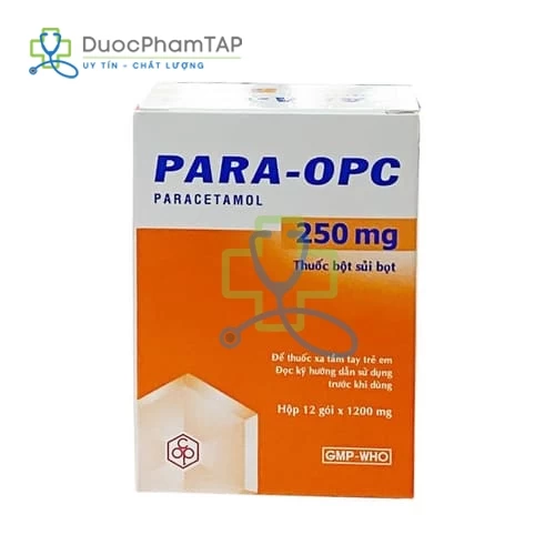 Para-OPC 250 - Paracetamol 250mg OPC