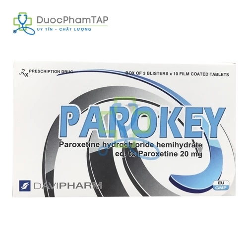 Parokey - Paroxetin 20mg Davipharm