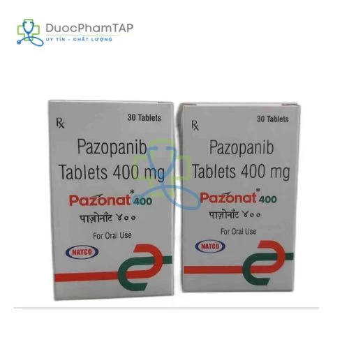 Pazonat 400mg - Pazopanib Natco Pharma
