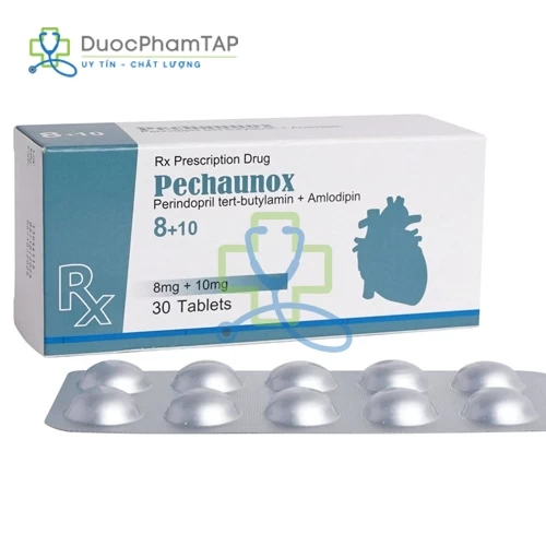 Pechaunox 8/10mg - Perindopril + Amlodipin Adamed