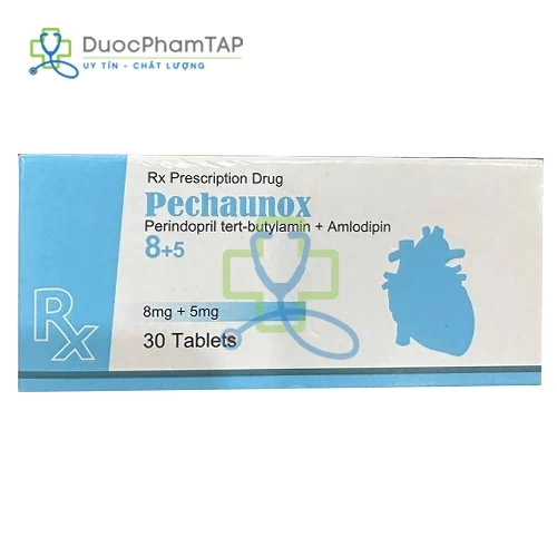 Pechaunox 8/5mg - Perindopril + Amlodipin Adamed