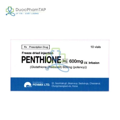Penthione for Injection 600 mg - Glutathione Penmix