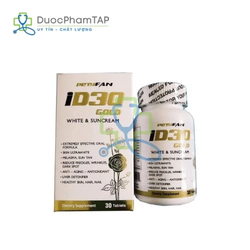 Petyfan iD30 Gold White & Suncream AVA Pharmaceutical