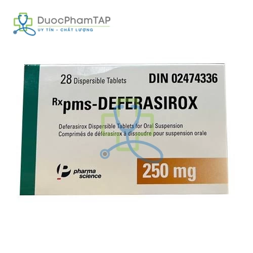 pms-Deferasirox 250mg - Pharmascience