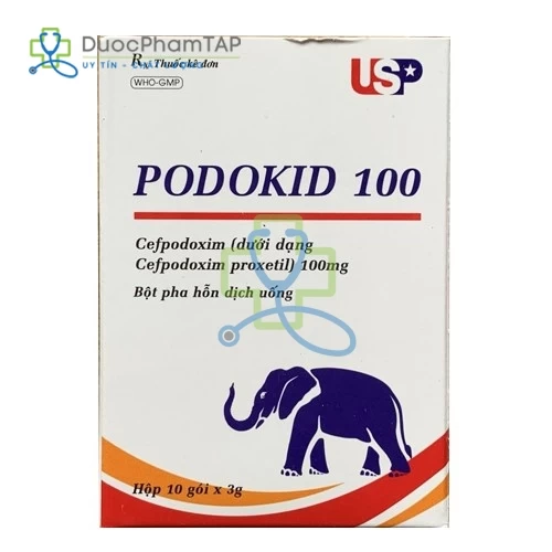 Podokid 100mg con voi - Cefpodoxim 100mg USP