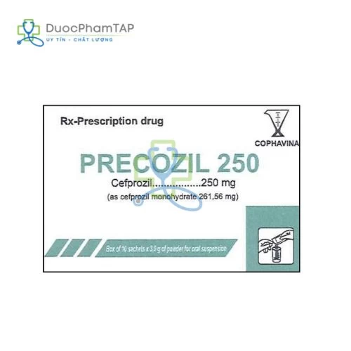 Precozil 250 - Cefprozil Cophavina