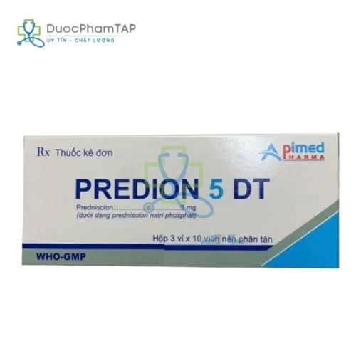 Predion 5 DT - Prednisolon 5mg Apimed