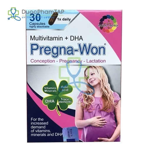 Pregna-Won Multivitamin + DHA Wondfo