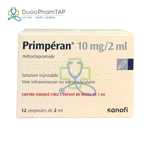 Primperan 10mg/2ml - Metoclopramide 10mg/2ml Sanofi