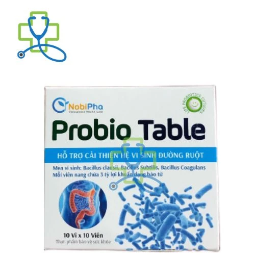 PROBIO TABLE