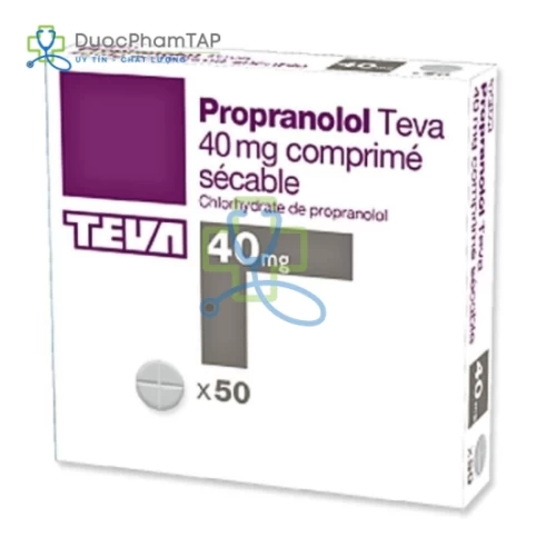 Propranolol 40mg Teva