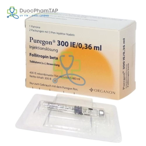 Puregon - Follitropin beta 300IU/0.36ml Vetter Pharma