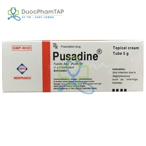 Pusadine - Acid fusidic 100mg Medipharco
