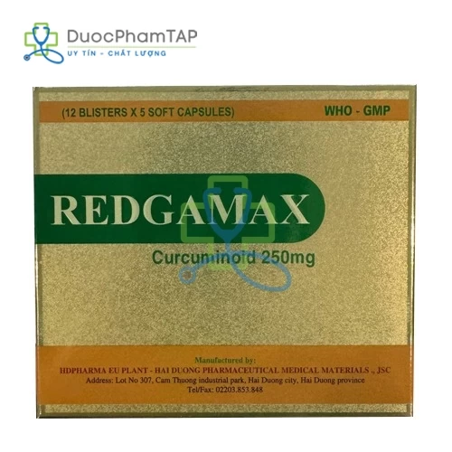 Redgamax - Curcuminoid 250mg HDPharma