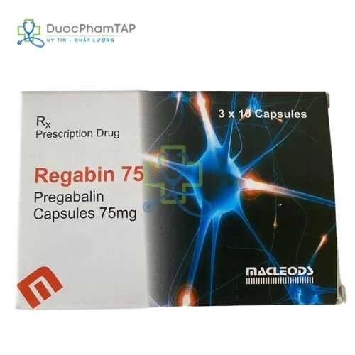 Regabin 75 - Pregabalin 75mg Macleods Pharma
