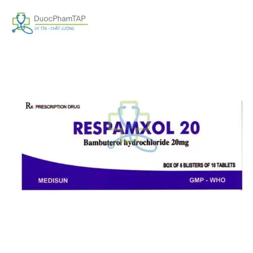 Respamxol 20 - Bambuterol Me Di Sun