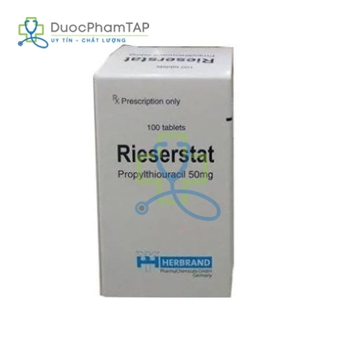 Rieserstat - Propylthiouracil 50mg Lomapharm