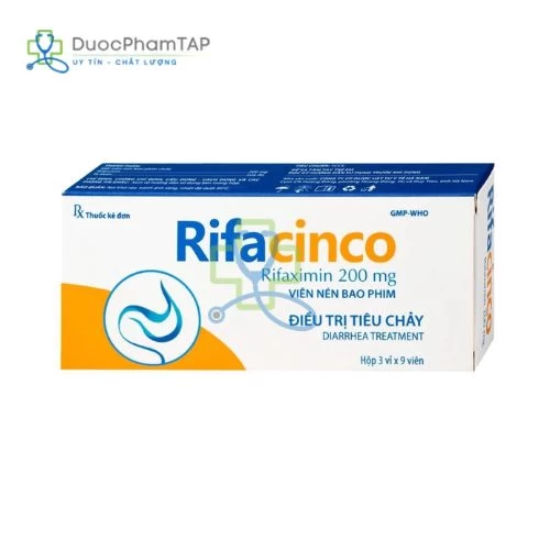 Rifacinco - Rifaximin 200mg Hamedi
