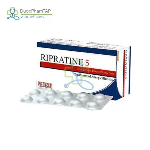 Ripratine 5 - Levocetirizin dihydroclorid MeDiSun