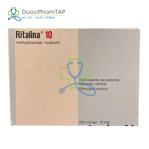 Ritalin 10 - Methylphenidate Novartis