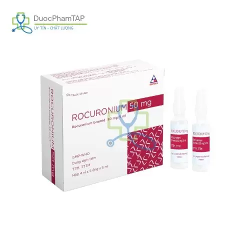 Rocuronium 50mg - Vinphaco