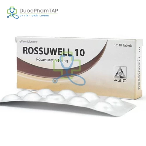 Rossuwell 10 - Rosuvastatin Agio Phama