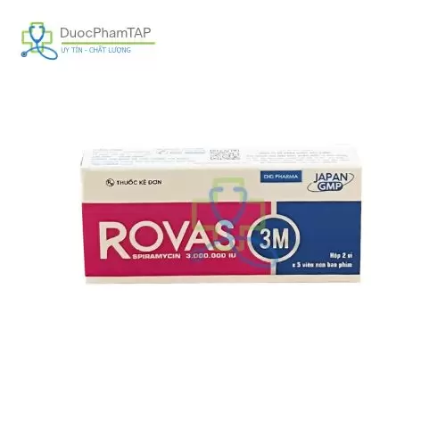 Rovas 3M - Spiramycin 3000000IU DHG Pharma