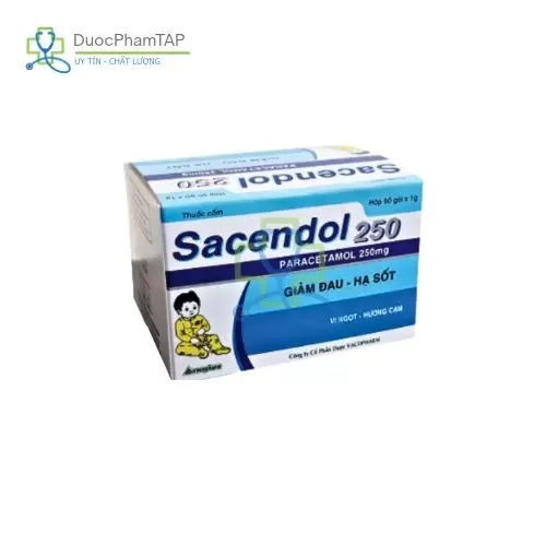 Sacendol 250 - Paracetamol Vacopharm