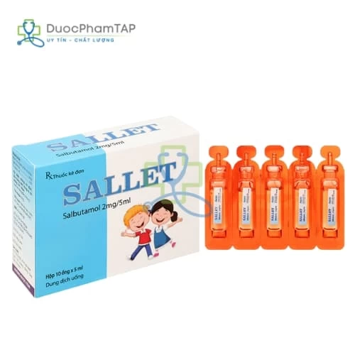 Sallet - Salbutamol 2mg/5ml Hamedi