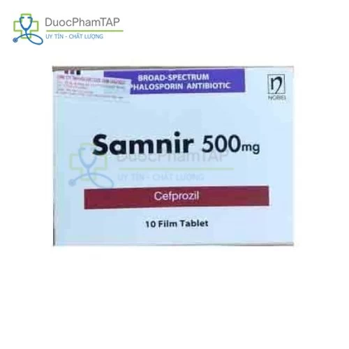 Samnir 500mg Cefprozil Nobel Ilac