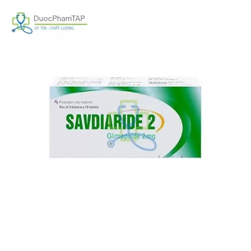 Savdiaride 2 - Glimepirid Savipharm