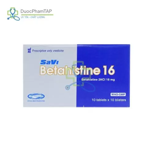 SaVi Betahistine 16
