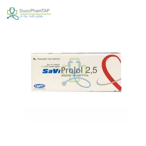 Savi prolol 2,5 - Bisoprolol fumarat Savipharm