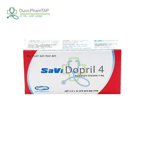 SaviDopril 4 - Perindopril erbumin Savipharm
