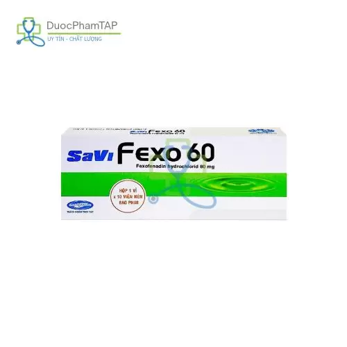 SaViFexo 60 - Fexofenadin HCl Savipharm
